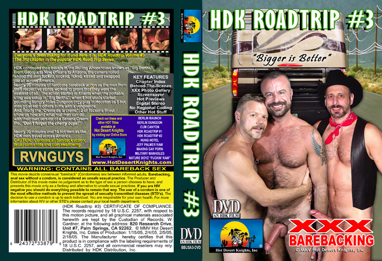 BAREBACKING USA: HDK ROAD TRIP VOL.3